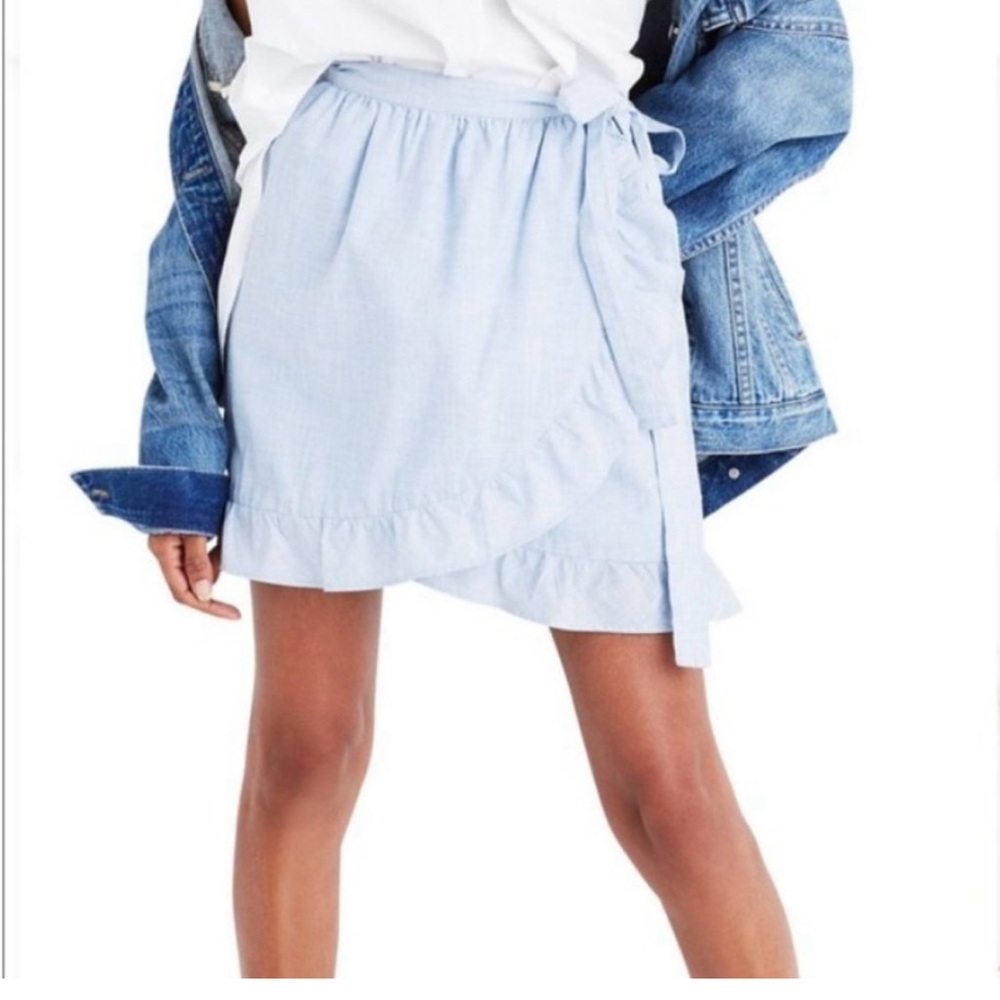 Madewell Meadow Ruffle Skirt size 10